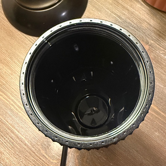 Starbucks Matte Black Tumbler Studded Venti 24 oz Cold Cup With Straw - Picture 8 of 8